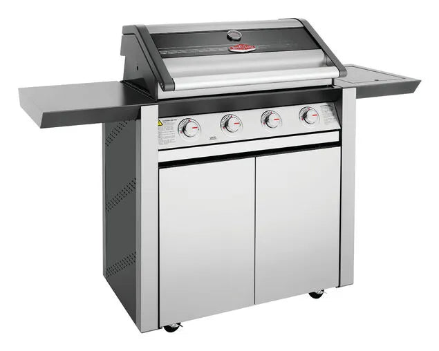 BeefEater 1600 Series 4-Burner BBQ with Side Burner and Trolley Stainless Steel - BMG1641SA