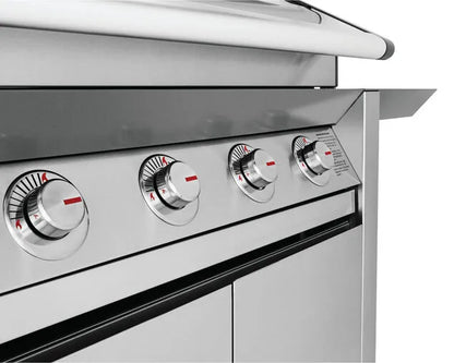 BeefEater 1600 Series 4-Burner BBQ with Side Burner and Trolley Stainless Steel - BMG1641SA