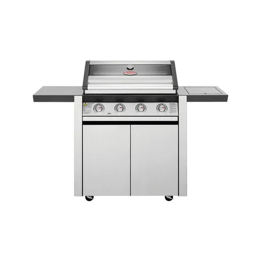 Beef Eater 1600 Series Stainless Steel 4 Burner BBQ Trolley with Side Burner  BTR1641SA (Trolley Only)