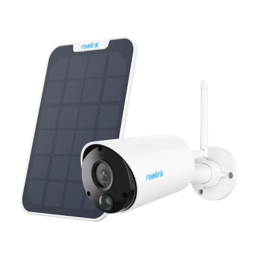 Reolink Argus Eco 3MP Wireless Battery Camera with Solar Panel BWB2K07SP
