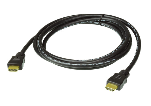 Aten 3M High Speed HDMI Cable with Ethernet. Support 4K UHD DCI, up to 4096 x 2160 @ 60Hz, 2L-7D03H