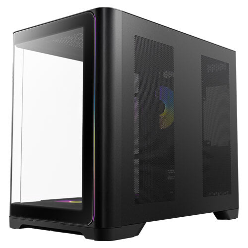 Antec C5 Curve ARGB ATX mATX, Dual Chamber, 4x Perfromance PWM ARGB fans, 4mm TG, USB Type-C 3.2 Gen 2 x 1, Mid Tower Black Case