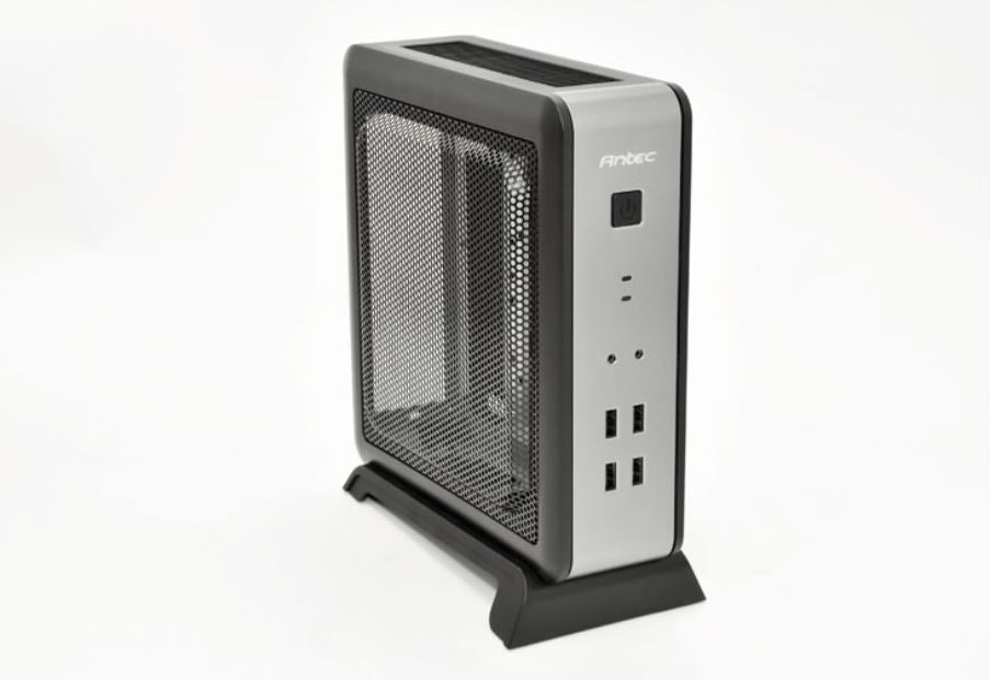 Antec (LS)Antec ISK110-VESA ITX MB, Slim Form Factor case with External 90w PSU. 2 x USB 3.0 and 2 x USB 2.0. HD Audio. VESA Bracket 100x 100. Case Nuc (LS)