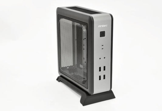 Antec (LS)Antec ISK110-VESA ITX MB, Slim Form Factor case with External 90w PSU. 2 x USB 3.0 and 2 x USB 2.0. HD Audio. VESA Bracket 100x 100. Case Nuc (LS)