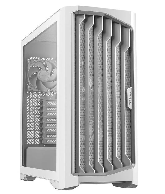 Antec P1 FT Editor's choice, ATX, E-ATX, Antec Iunity, USB C, 4mm Tempered glass, 4090X ready, 4x Storm T3 PWM Fan Gaming Case White (LS), Performance 1 FT White