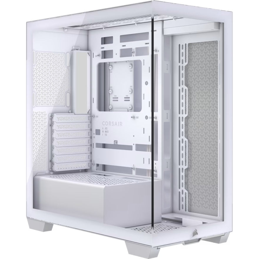 Corsair 3500X Mid-Tower PC Case - White, Steel, Tempered Glass, ATX/E-ATX, 7 Slots, 425mm GPU, 170mm CPU, 2yr wty, CC-9011277-WW
