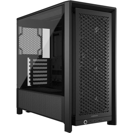 Corsair FRAME 4000D RS Modular Mid-Tower PC Case - Black, ATX, 430mm GPU, 170mm CPU cooler, 360mm rad, 1x USB-C 3.2 Gen 2, CC-9011312-WW