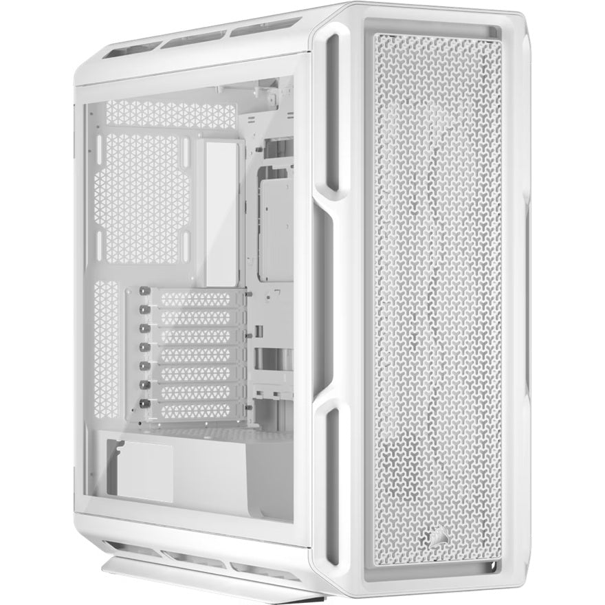 Corsair 5000T Mid-Tower High-Performance PC Case - White, ATX, 450mm GPU, 250mm PSU, 170mm CPU cooler, 360mm rad, 1x USB-C 3.2 Gen 2, CC-9011301-WW