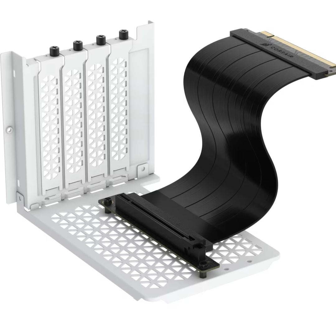 Corsair 6500 Series Vertical GPU Mount Kit - WHITE *Compatible with CORSAIR 6500 Series cases only(LS), CC-8900718