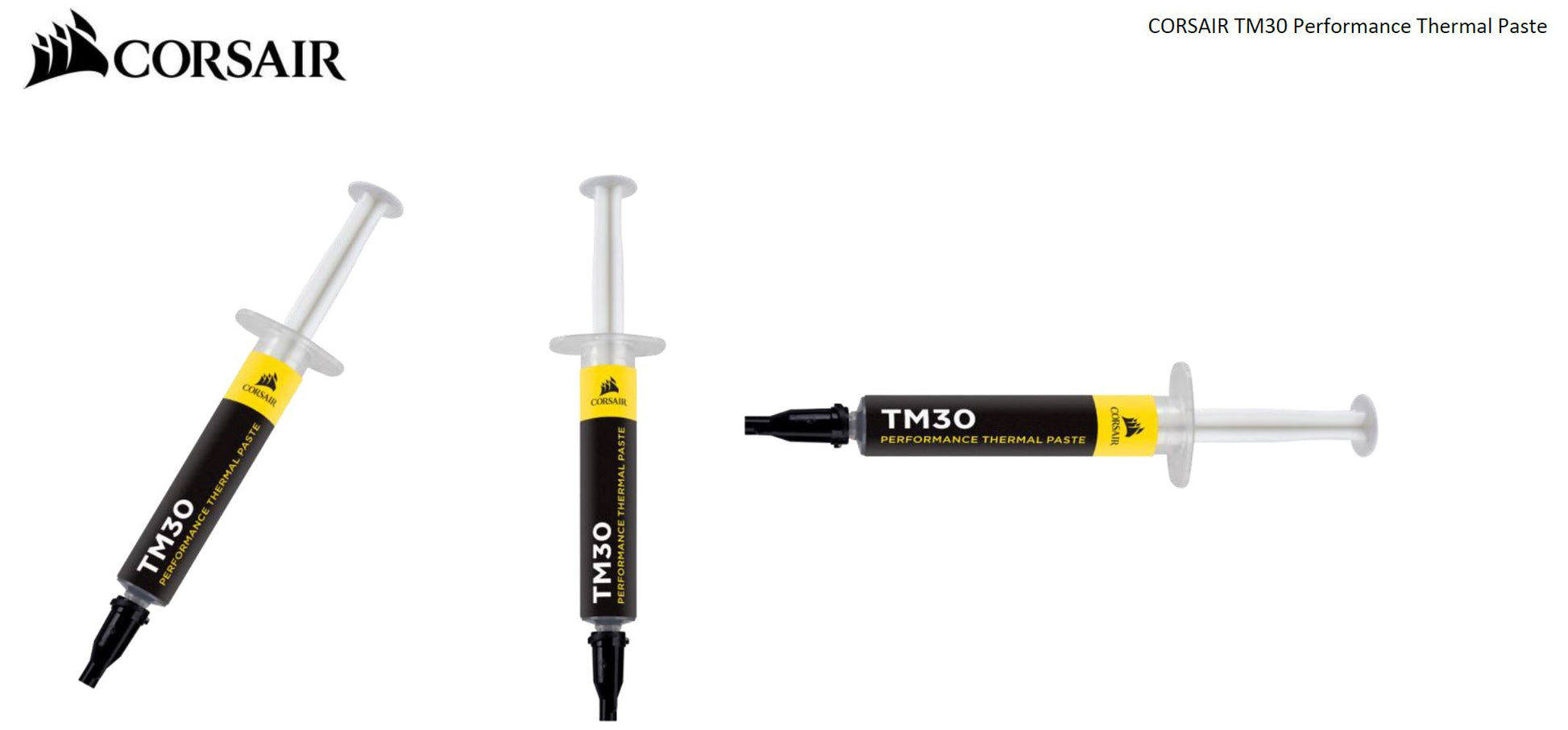 Corsair TM30 Performance Thermal Grease Paste 3g. 12 Months Warranty., CT-9010001-WW
