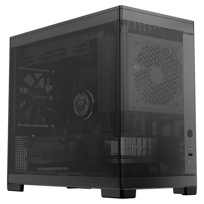 OKINOS Mini Art 4 OKINOS Mini Art 4, Mini Tower, mATX/ITX, 395x200x343mm, USB-C 10Gbps, Mesh side, 3x120mm fans, GPU <=330mm, CPU <=165mm, PSU <=150mm, MiniArt 4