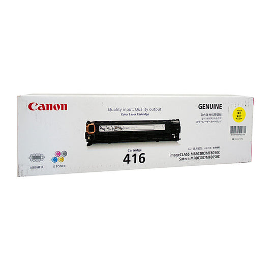 Canon CART416 Yellow Toner