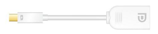 Cabac Mini Display Port (M ) to Display Port (F) cable - 15cm (LS), MP347
