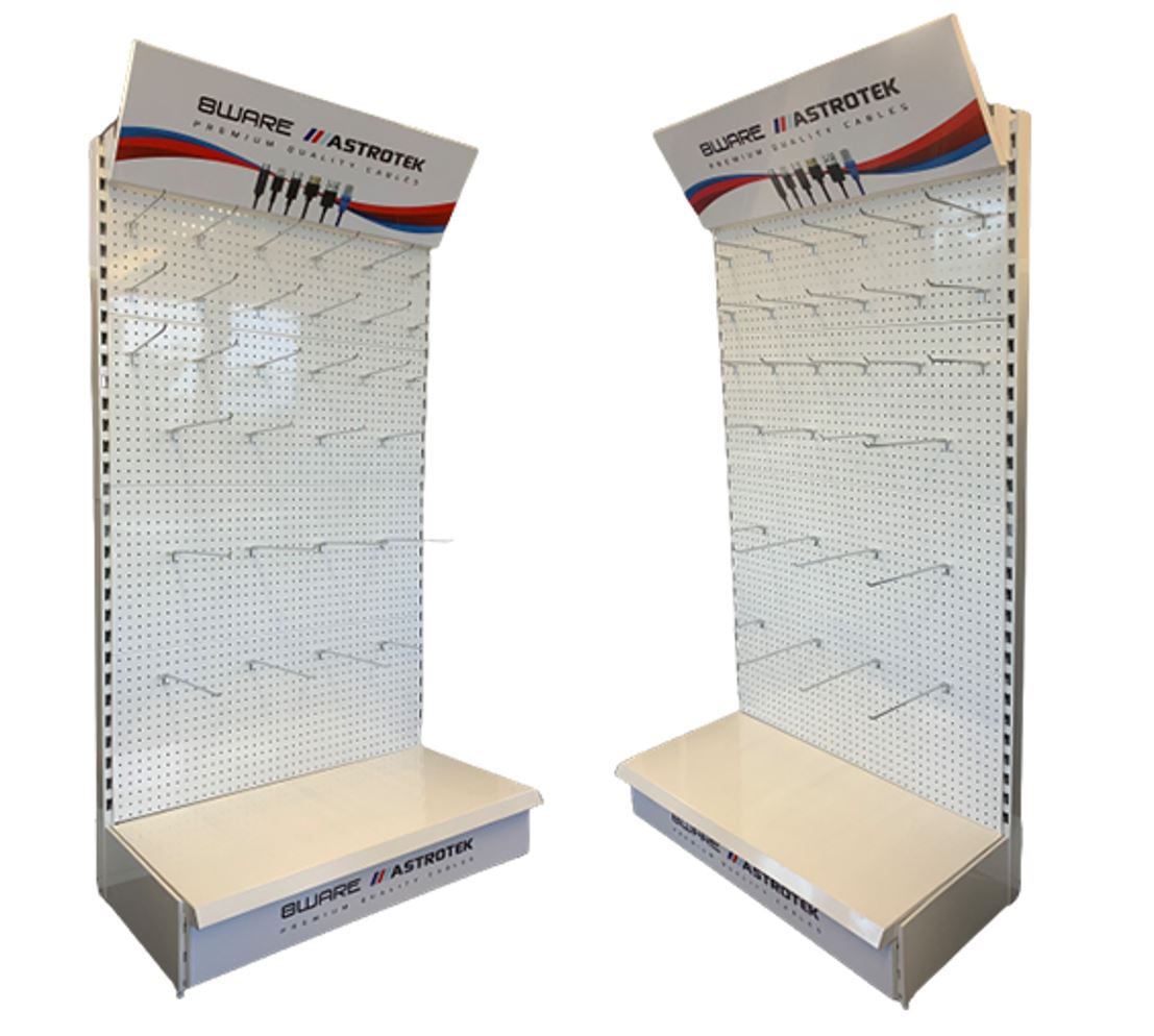 Astrotek Retail Cable Display Stand #2 - Dimension 180x102x45cm - get it FREE when buy $1000 8ware/Astrotek Products (sell with CB8W-HOOK32 + CB8W-HOOK38), 8W-DISPLAYSTAND2