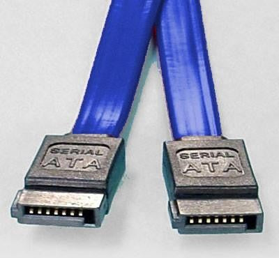 8ware SATA 3.0 Data Cable 0.5m / 50cm Male to Male Straight 180 to 180 Degree 26AWG Blue, FC-5080