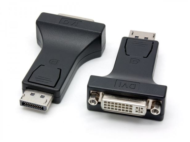 8Ware DisplayPort DP to DVI Adapter Converter 20-pin to DVI 24+1-pin Male to Female for TV PC Monitor, GC-DPDVI