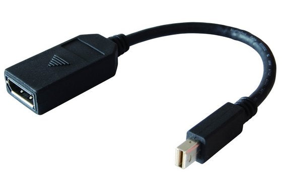 8ware Mini DisplayPort DP to DisplayPort DP Adapter Converter - 20 pins Male to Female Nickle Plated RoHS, GC-MDPDP