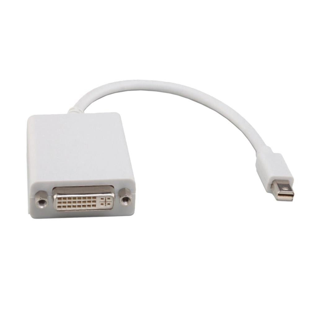 8Ware Mini DisplayPort DP 20-pin to DVI 24+5-pin 20cm Male to Female Adapter Cable, GC-MDPDVI