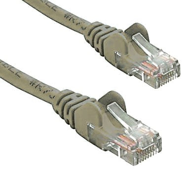 8ware CAT5e Cable 2m - Grey Color Premium RJ45 Ethernet Network LAN UTP Patch Cord 26AWG CU Jacket, KO820U-2GRY