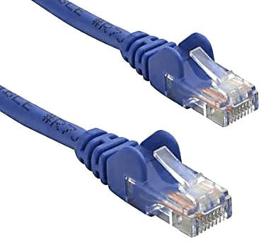 8ware CAT5e Cable 30m - Blue Color Premium RJ45 Ethernet Network LAN UTP Patch Cord 26AWG CU Jacket, KO820U-30