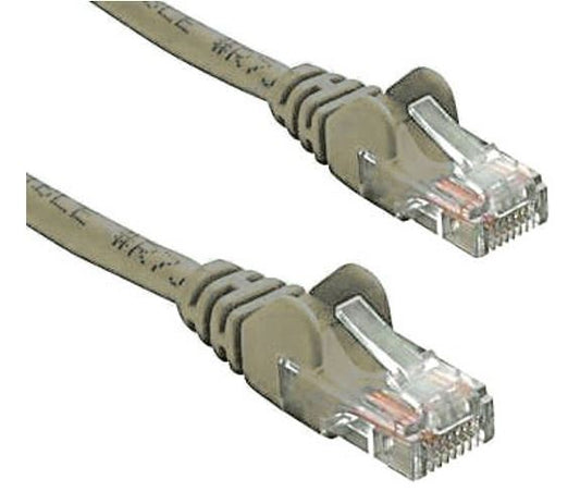 8ware CAT5e Cable 3m - Grey Color Premium RJ45 Ethernet Network LAN UTP Patch Cord 26AWG CU Jacket, KO820U-3GRY