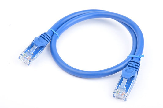 8Ware CAT6A Cable 0.5m (50cm) - Blue Color RJ45 Ethernet Network LAN UTP Patch Cord Snagless, PL6A-0.5BLU
