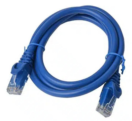 8Ware CAT6A Cable 1.5m - Blue Color RJ45 Ethernet Network LAN UTP Patch Cord Snagless, PL6A-1.5BLU