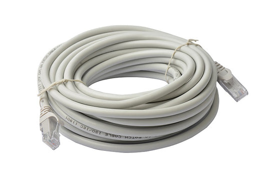 8Ware CAT6A Cable 10m - Grey Color RJ45 Ethernet Network LAN UTP Patch Cord Snagless, PL6A-10GRY