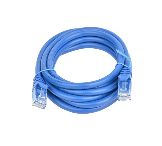 8Ware CAT6A Cable 2m - Blue Color RJ45 Ethernet Network LAN UTP Patch Cord Snagless, PL6A-2BLU