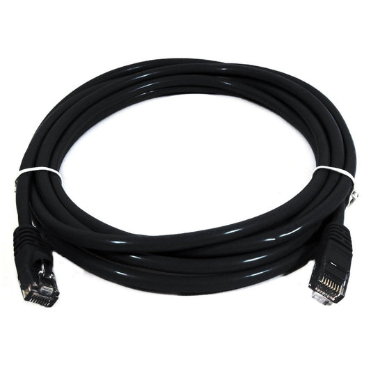 8Ware CAT6A Cable 3m - Black Color RJ45 Ethernet Network LAN UTP Patch Cord Snagless, PL6A-3BLK