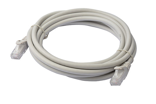 8Ware CAT6A Cable 3m - Grey Color RJ45 Ethernet Network LAN UTP Patch Cord Snagless, PL6A-3GRY