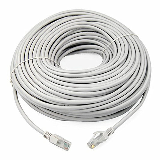 8Ware CAT6A Cable 50m - Grey Color RJ45 Ethernet Network LAN UTP Patch Cord Snagless, PL6A-50GRY