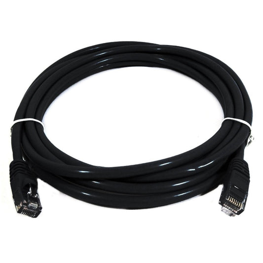 8Ware CAT6A Cable 5m - Black Color RJ45 Ethernet Network LAN UTP Patch Cord Snagless, PL6A-5BLK