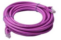 8Ware CAT6A Cable 5m - Purple Color RJ45 Ethernet Network LAN UTP Patch Cord Snagless, PL6A-5PUR