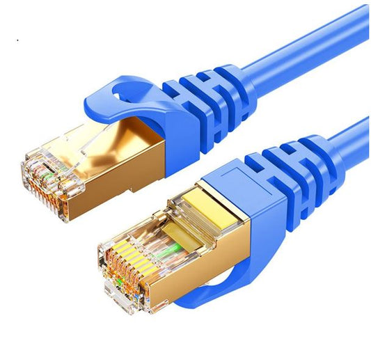 8Ware CAT7 Cable 5m - Blue Color RJ45 Ethernet Network LAN UTP Patch Cord Snagless, CAT7-R-5BLU