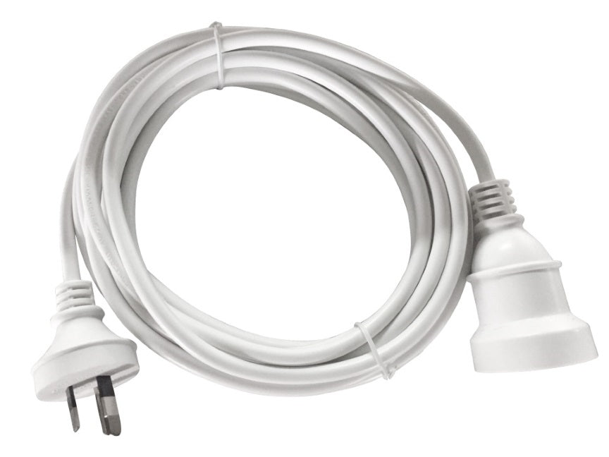 8Ware 3m AU Main Power Extension Cord Cable Lead 240V 3-Pin Male to Female, RC-3079AU-03