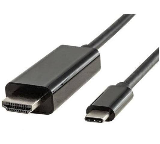 8ware 2m USB 3.1 Type C (USB-C) to HDMI Cable Male to Male for Monitor, TV, Projector Apple MacBook Chromebook Samsung Galaxy S8+, RC-3USBHDMI-2