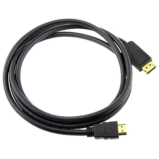 8ware DisplayPort DP to HDMI Cable 2m - 20 pins Male to 19 pins Male Gold plated RoHS, RC-DPHDMI-2