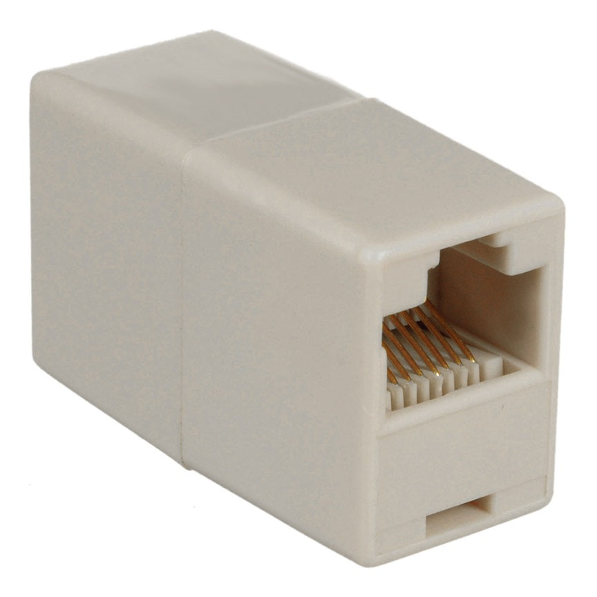 8Ware RJ45 Inline Coupler - Network Keystone Jack Socket suitable for CAT5e and CAT6 Ethernet cables, RJC-02