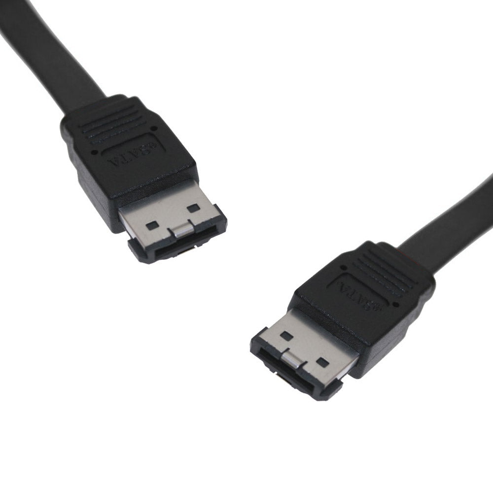 8Ware eSATA Cable 0.5m (50cm) Supports SATA I & II, SATA-E005