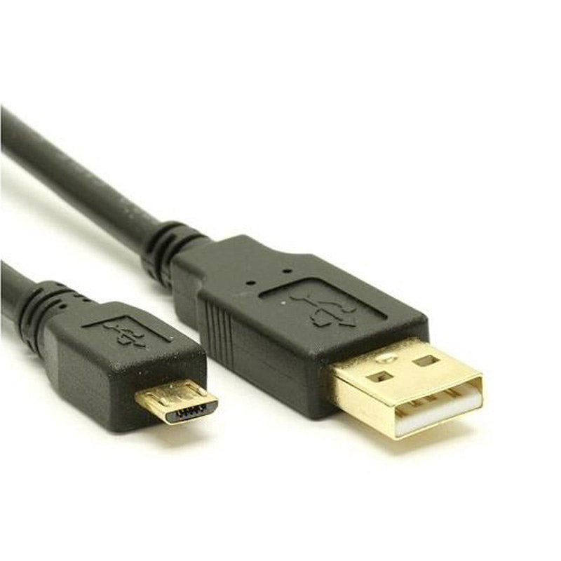 8Ware USB 2.0 Cable 2m A to Micro-USB B Male to Male Black, UC-2002AUB