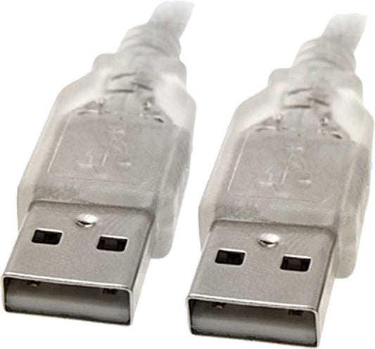8Ware 3m USB 2.0 Cable - Type A to Type A Male to Male High Speed Data Transfer for Printer Scanner Cameras Webcam Keyboard Mouse Joystick, UC-2003AA