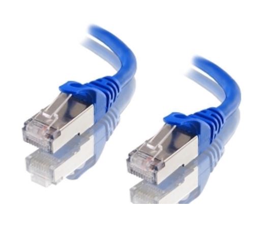Astrotek CAT6A Shielded Ethernet Cable 1.5m Blue Color 10GbE RJ45 Network LAN Patch Lead S/FTP LSZH Cord 26AWG, AT-RJ45BLUF6A-1.5M