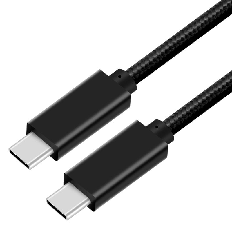 Astrotek USB C cable, Male to Male, 3.1v, Gen. 2, support 10G, Nickle plating, with Nylon sleeve, AT-CMCM-2