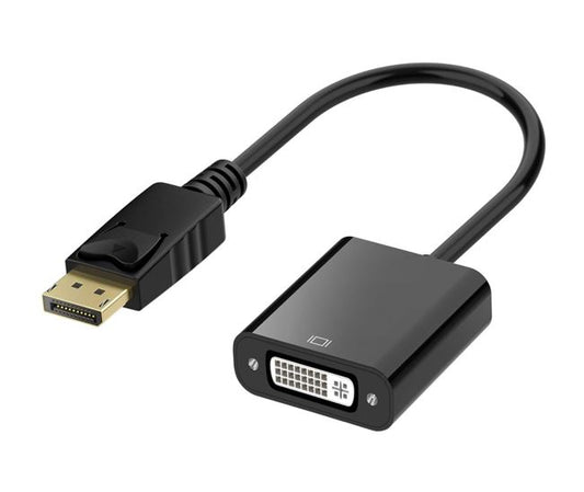 Astrotek DisplayPort DP to DVI Adapter Converter Cable 15cm - Male to Female 20 pins to DVI 24+5 pins Compatible for Lenovo Dell HP Monitor Projector, AT-DPDVI-MF-ATI