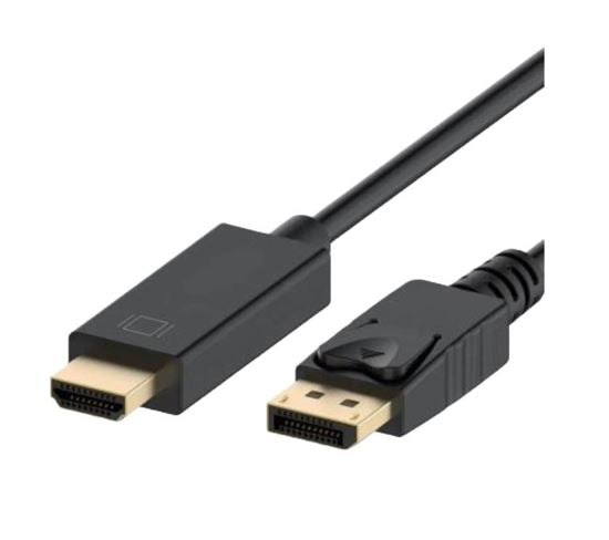 Astrotek DisplayPort DP to HDMI Adapter Converter Cable 2m - Male to Male 1080P Gold-Plated for PC/Laptop to HDTVs Projectors Displays, AT-DPHDMI-2