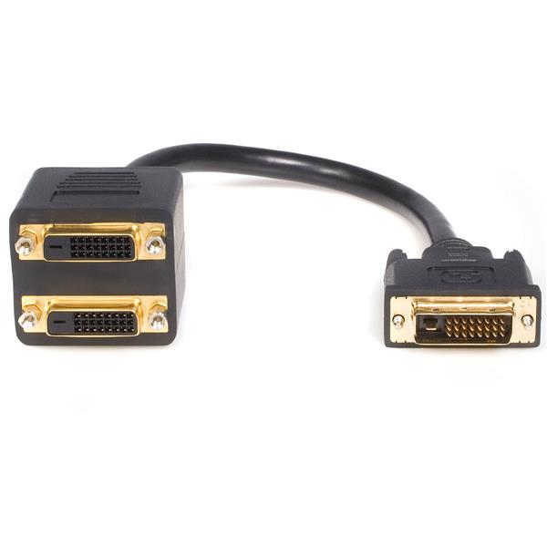Astrotek DVI-D Splitter Cable 24+1 pins Male to 2x Female Gold Plated, AT-DVID-TO-DVIDX2