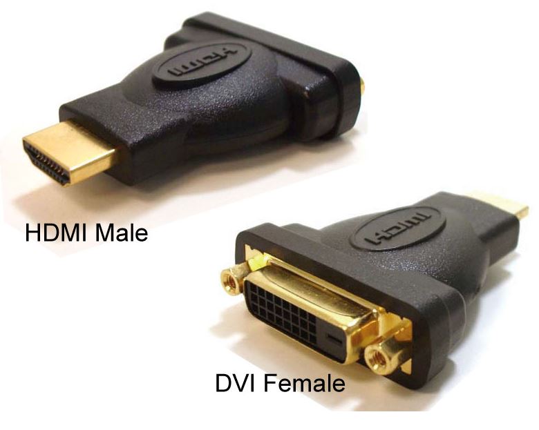 Astrotek HDMI to DVI-D Adapter Converter Male to Female, AT-HDMIDVID-MF