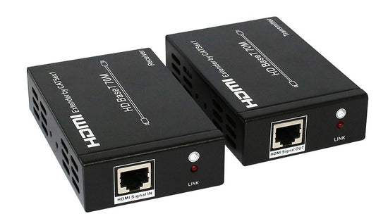 Astrotek HDMI Extender over RJ45 CAT5 CAT6 LAN Ethernet Network Converter Splitter for Foxtel Support 40m 4Kx 2K@30hz or 70m 1080p - a pair, AT-HDMIEXT-4K