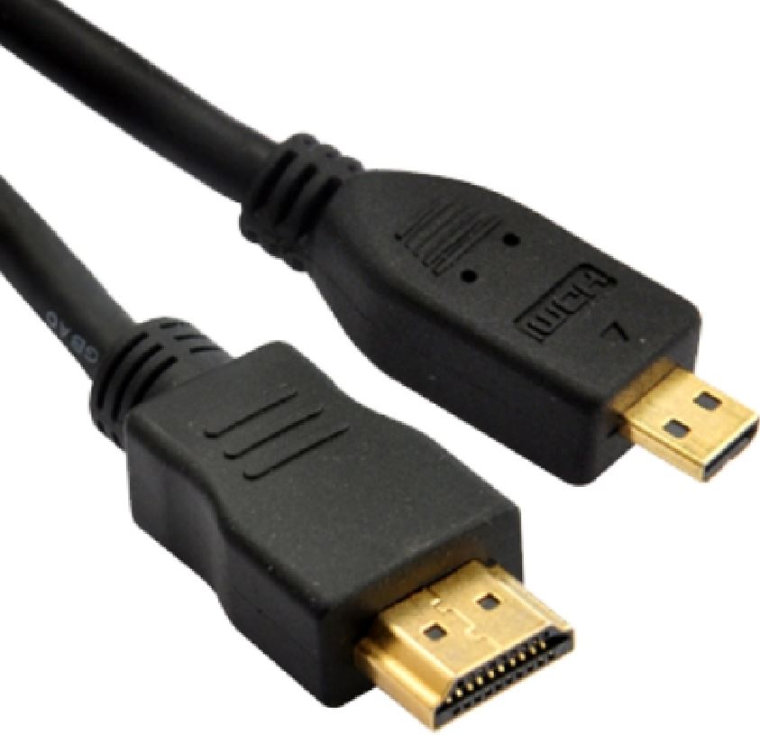 Astrotek HDMI to Micro HDMI Cable 3m - 1.4v 19 pins A Male to D Male 34AWG OD4.2mm Gold Plated RoHS LS, AT-HDMIMICRO-MM-3